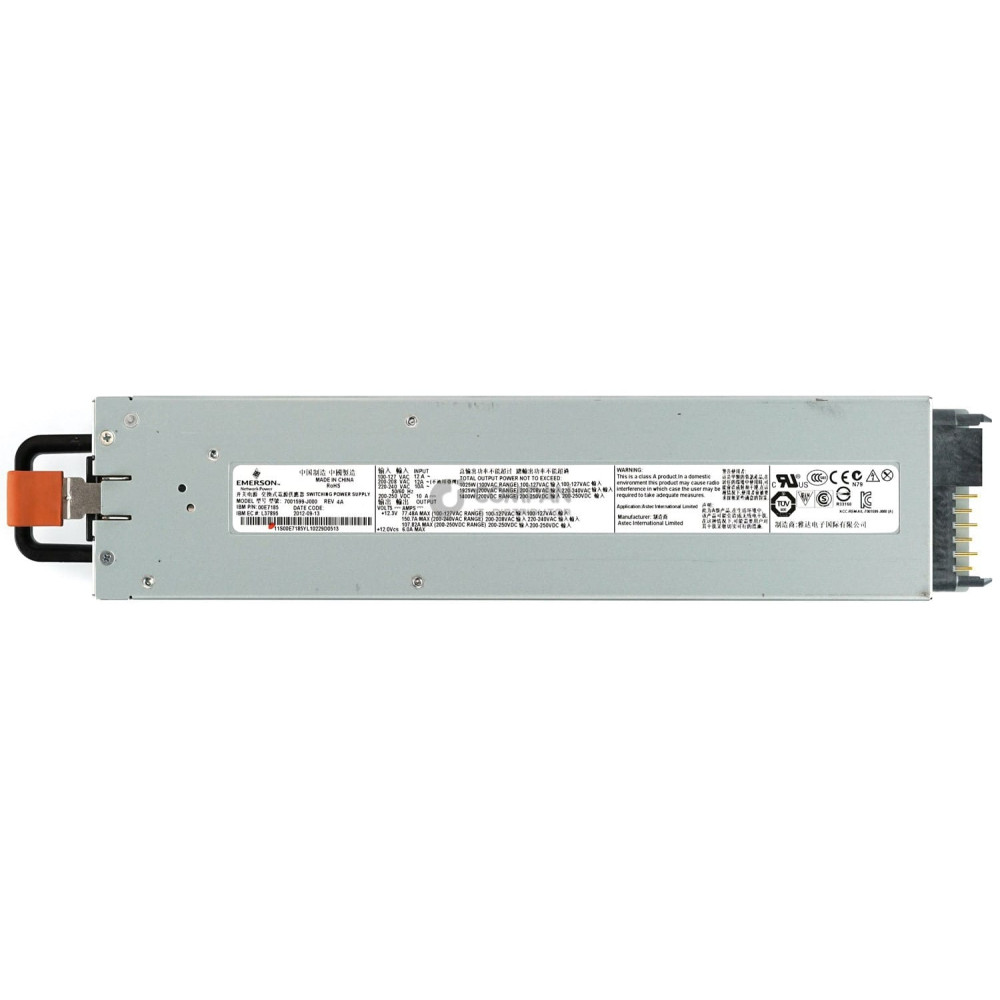 00E7185 IBM 1925W AC POWER SUPPLY FOR IBM POWER7 SERIES